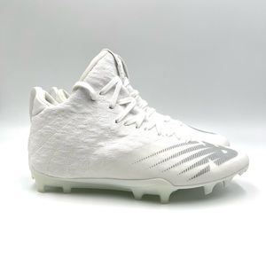 5.5 D 5.5 WIDE New‎ Balance Womens Burn X2 Mid Cut Lacrosse Shoes White Gray